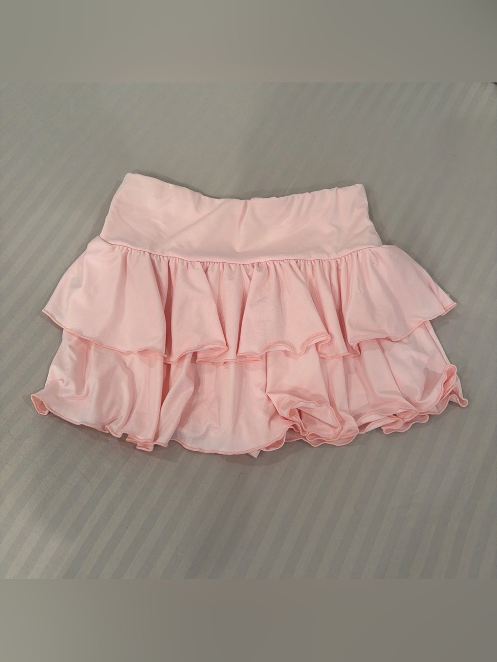 SHEIN Light Pink Ruffle Skirt